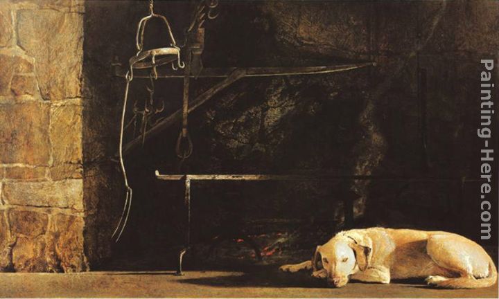 Ides of March painting - Andrew Wyeth Ides of March art painting
